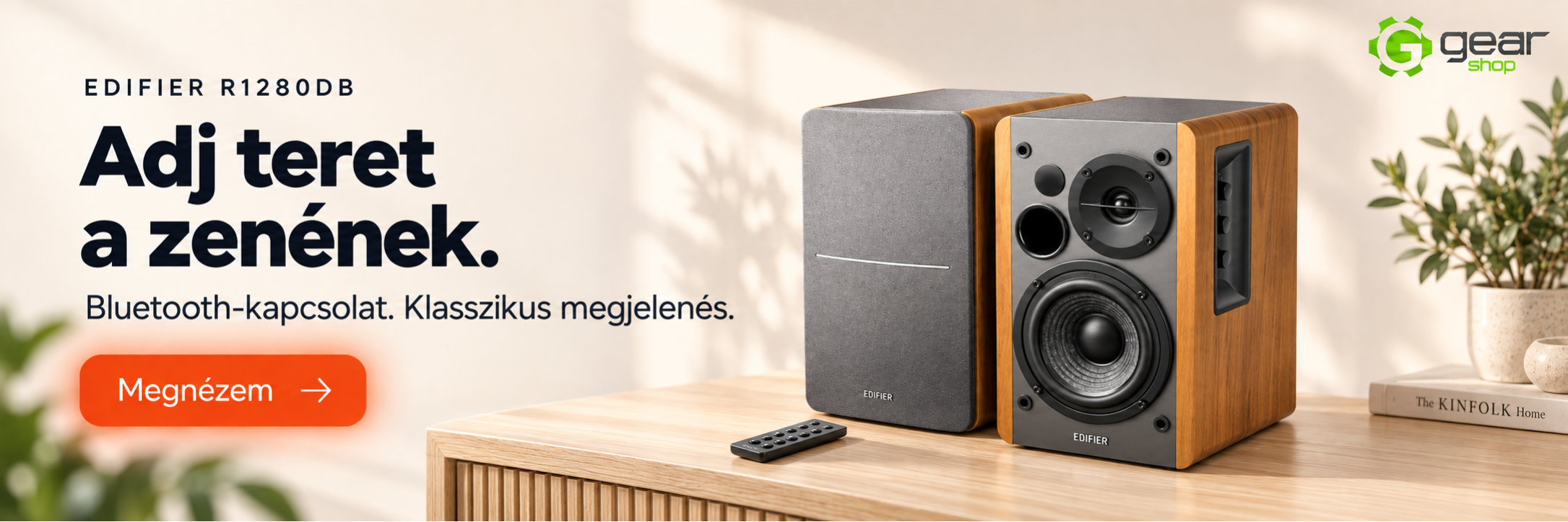 Edifier R1280DB – Adj teret a zenének.