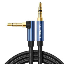 UGREEN 3.5mm mini jack AUX kábel, 1m (fekete) UGREEN 3.5mm mini jack AUX kábel, 1m (fekete)