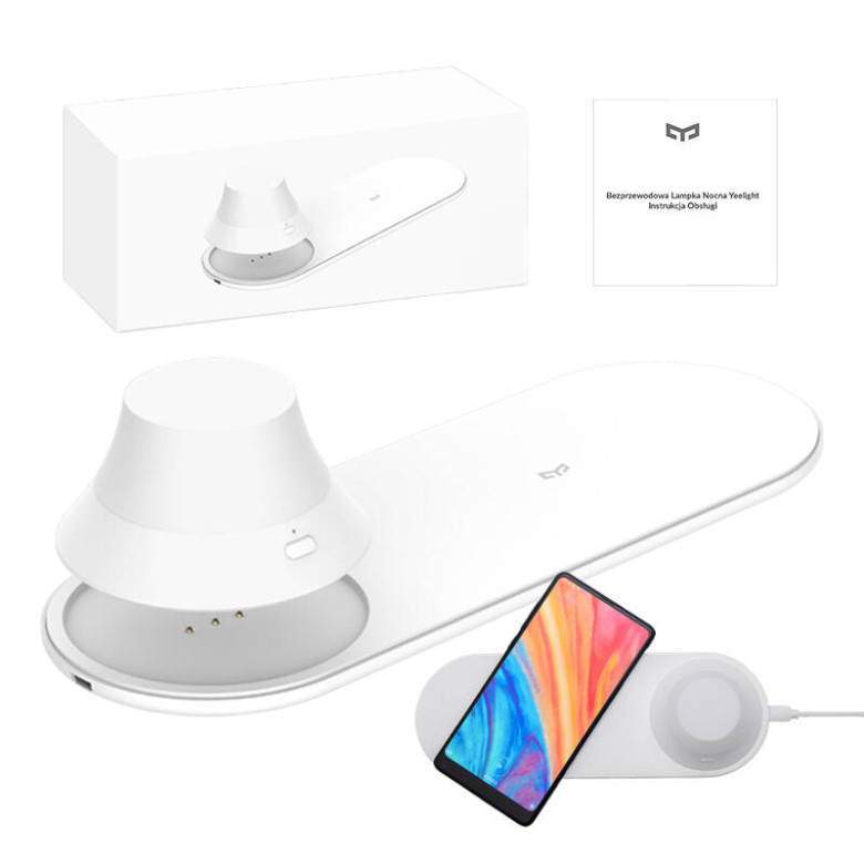 Yeelight indukciós töltő éjszakai lámpával Yeelight indukciós töltő éjszakai lámpával