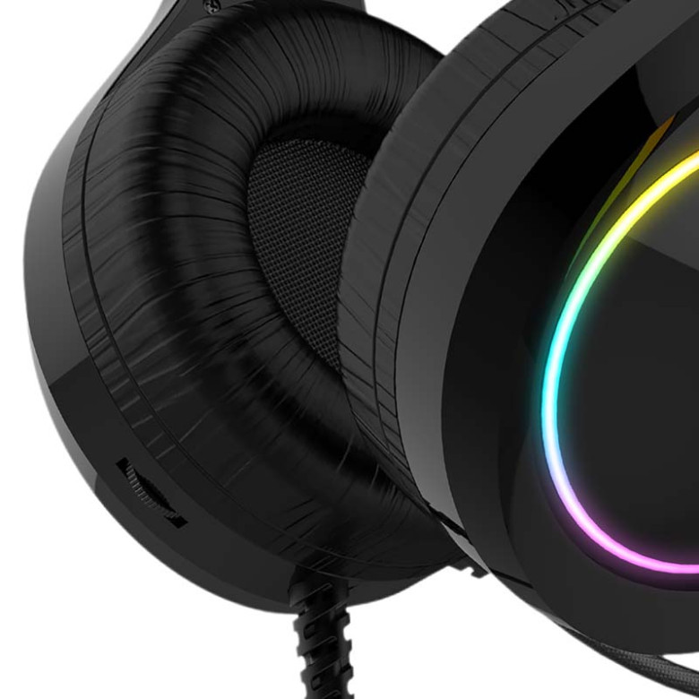 Havit GAMENOTE H2232D RGB USB + 3,5 mm-es gamer fejhallgató Havit GAMENOTE H2232D RGB USB + 3,5 mm-es gamer fejhallgató