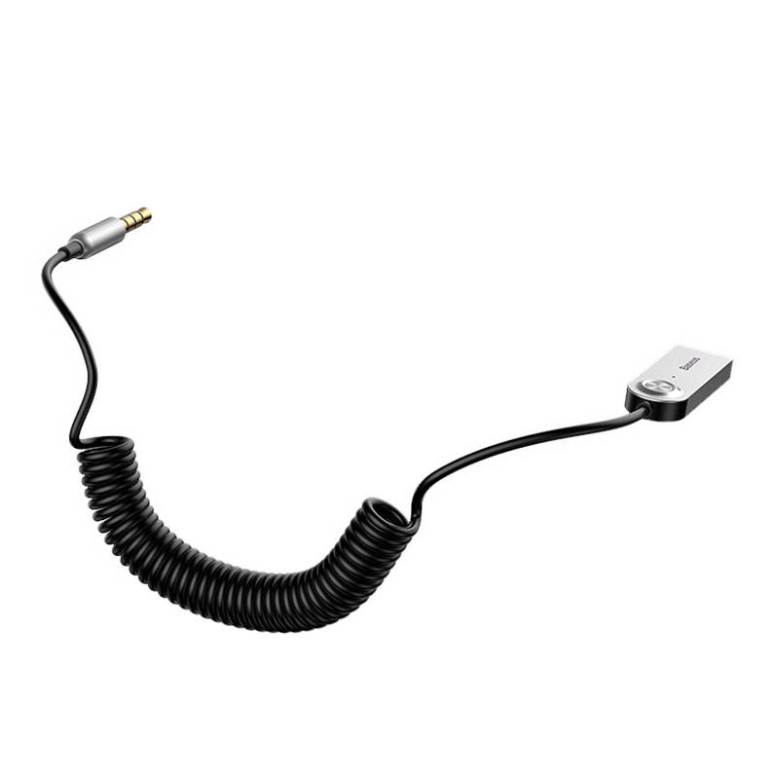 Baseus USB Bluetooth 5.0 audioadapter, AUX (fekete) Baseus USB Bluetooth 5.0 audioadapter, AUX (fekete)