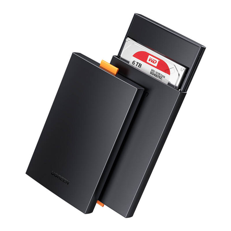 UGREEN 2.5 SATA SSD / HDD külső ház - fekete
