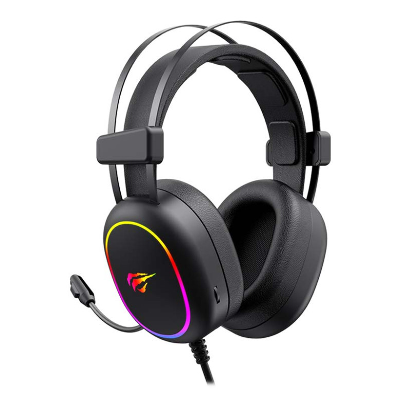 Havit GAMENOTE H2016D RGB USB + 3,5 mm-es gamer fejhallgató Havit GAMENOTE H2016D RGB USB + 3,5 mm-es gamer fejhallgató