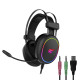 Havit GAMENOTE H2016D RGB USB + 3,5 mm-es gamer fejhallgató