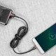 Baseus Cafule 2A 3 m USB-Micro USB kábel (fekete és piros)