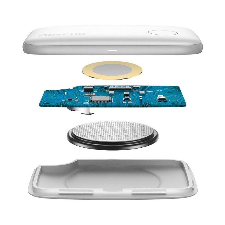 Baseus T2 Bluetooth nyomkövető zsinórral (fehér) Baseus T2 Bluetooth nyomkövető zsinórral (fehér)