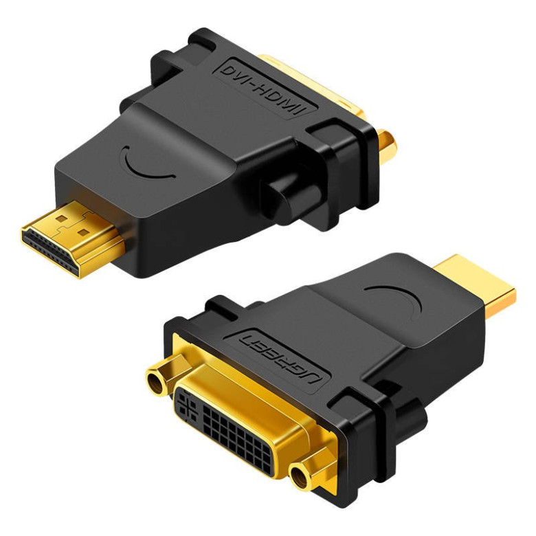 UGREEN 20123 HDMI - DVI adapter - fekete