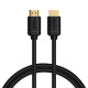 Baseus HDMI 2.0 kábel, 4K 60Hz, 3D, HDR, 18Gbps, 1m (fekete)