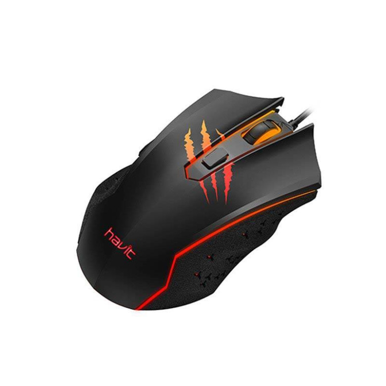 Havit GAMENOTE MS1027 gamer egér 1000-2400 DPI