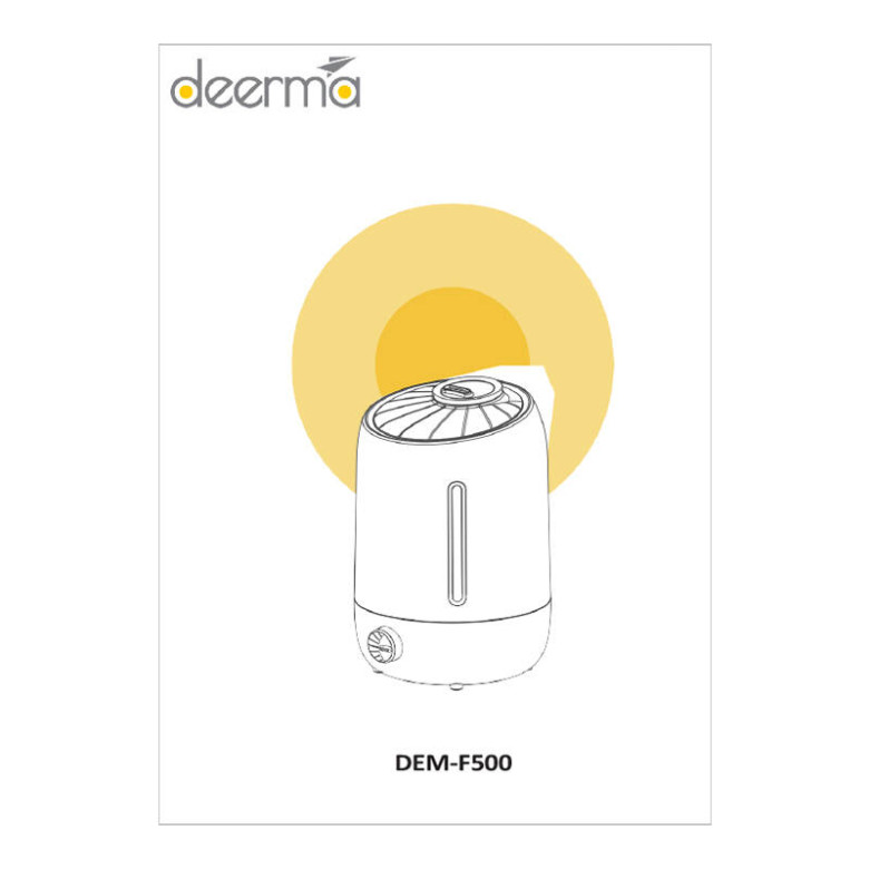 Deerma F500 ultrahangos párásító Deerma F500 ultrahangos párásító