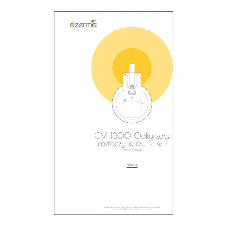 Deerma CM1300 poratka porszívó Deerma CM1300 poratka porszívó