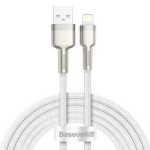 Baseus Cafule USB-Lightning kábel, 2,4A, 2m (fehér)