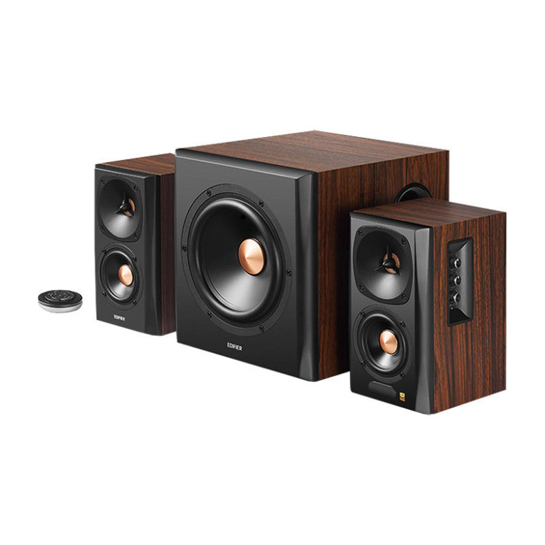 2.1 Edifier S360DB hangszórók (barna) 2.1 Edifier S360DB hangszórók (barna)