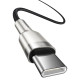 Baseus Cafule USB-C-USB-C kábel, 100 W, 2 m (fekete) Baseus Cafule USB-C-USB-C kábel, 100 W, 2 m (fekete)
