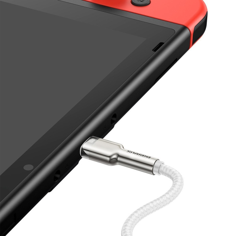Baseus Cafule USB-C-USB-C kábel, 100 W, 2 m (fehér) Baseus Cafule USB-C-USB-C kábel, 100 W, 2 m (fehér)