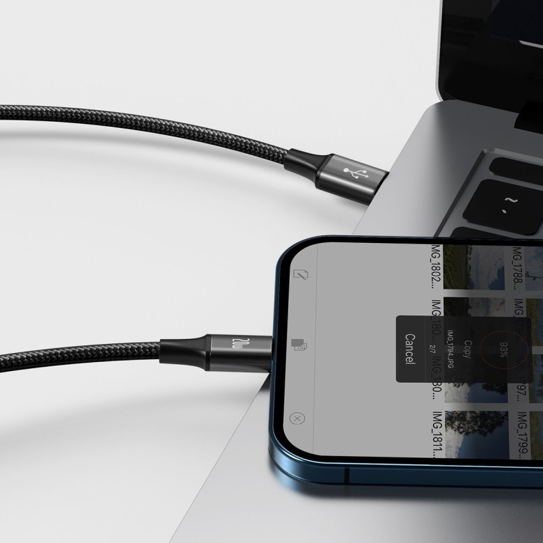 Baseus Rapid Series USB-C 3 az 1-ben kábel, mikro USB / Lightning / USB-C, 20 W, 1,5 m (fekete) Baseus Rapid Series USB-C 3 az 1-ben kábel, mikro USB / Lightning / USB-C, 20 W, 1,5 m (fekete)