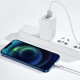 Baseus Superior Series USB-Lightning kábel, 2,4A, 0,25 m (fehér) Baseus Superior Series USB-Lightning kábel, 2,4A, 0,25 m (fehér)