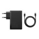 Baseus GaN2 Pro fali töltő, 2x USB + 2x USB-C, 100W, EU (fekete)