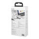 Baseus Metal Gleam Series 5 az 1-ben hub, USB-C - 3x USB 3.0 + HDMI + USB-C PD
