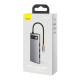 Baseus Metal Gleam Series 5 az 1-ben hub, USB-C - 3x USB 3.0 + HDMI + USB-C PD