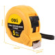 Deli Tools EDL9005B mérőszalag 5m / 19mm (sárga)