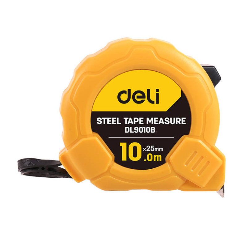 Deli Tools EDL9010B mérőszalag, 10m / 25mm (sárga) Deli Tools EDL9010B mérőszalag, 10m / 25mm (sárga)