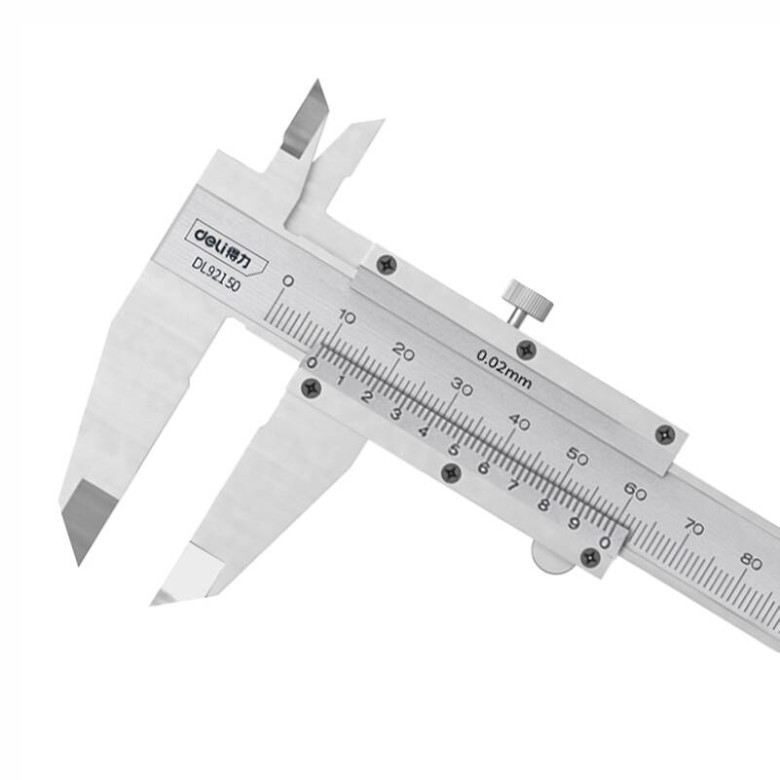 Deli Tools EDL92150 tolómérő 150mm (ezüst) Deli Tools EDL92150 tolómérő 150mm (ezüst)