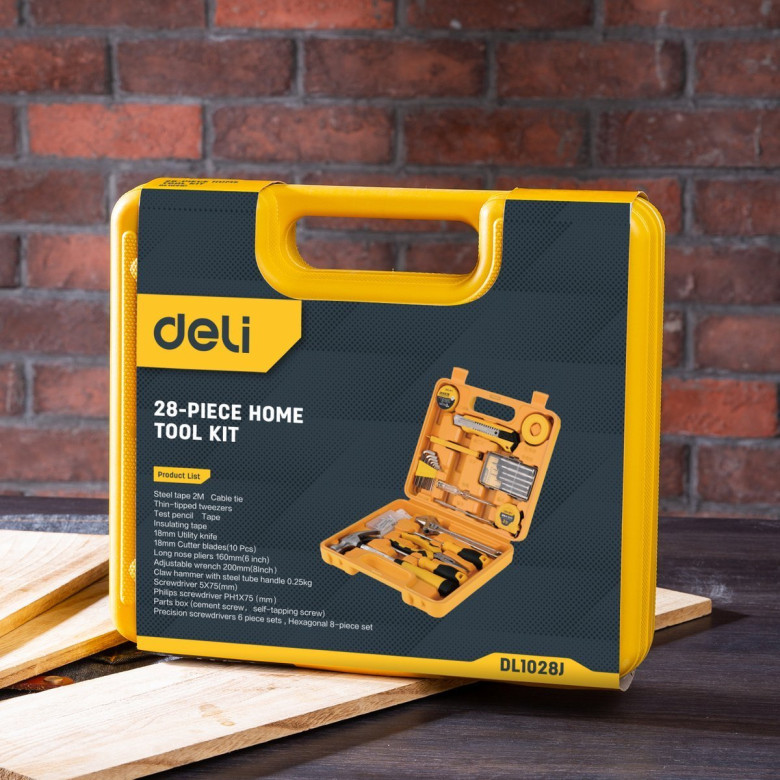 Deli Tools EDL1028J 28 részes szerszámkészlet Deli Tools EDL1028J 28 részes szerszámkészlet