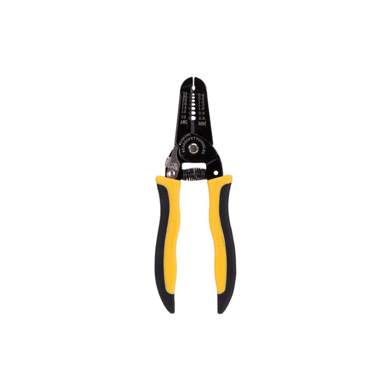 Deli Tools EDL2607 Huzalcsupaszító fogó 0,6-2,6 mm (fekete / sárga) Deli Tools EDL2607 Huzalcsupaszító fogó 0,6-2,6 mm (fekete / sárga)
