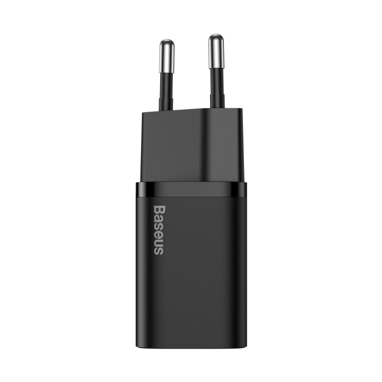 Baseus Super Si gyorstöltő 1C 30W (fekete) Baseus Super Si gyorstöltő 1C 30W (fekete)