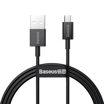 Baseus Superior Series USB-Micro-USB kábel, 2A, 1m (fekete) Baseus Superior Series USB-Micro-USB kábel, 2A, 1m (fekete)