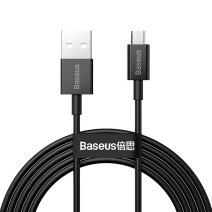 Baseus Superior Series USB-Micro USB kábel, 2A, 2m (fekete) Baseus Superior Series USB-Micro USB kábel, 2A, 2m (fekete)