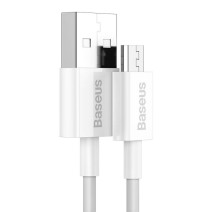 Baseus Superior Series USB-micro USB kábel, 2A, 2m (fehér) Baseus Superior Series USB-micro USB kábel, 2A, 2m (fehér)