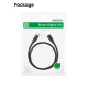 UGREEN USB-C 3.1 Gen2 hosszabbító kábel, 4K, 100W, 1m (fekete)
