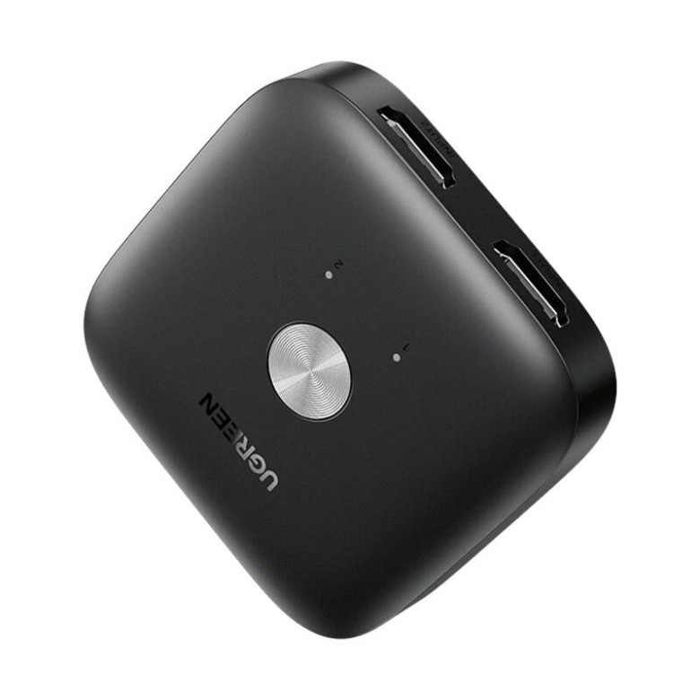UGREEN CM333 2 az 1-ben HDMI 2.0 4K kapcsoló (fekete) UGREEN CM333 2 az 1-ben HDMI 2.0 4K kapcsoló (fekete)