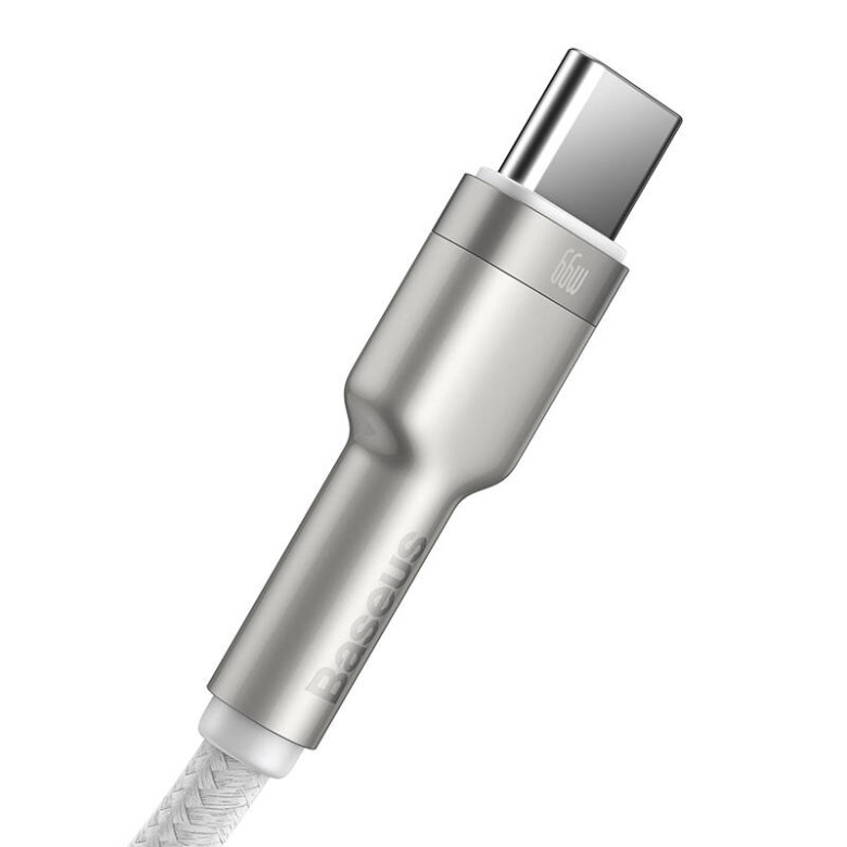 Baseus Cafule USB-USB-C kábel, 66 W, 2 m (fehér) Baseus Cafule USB-USB-C kábel, 66 W, 2 m (fehér)