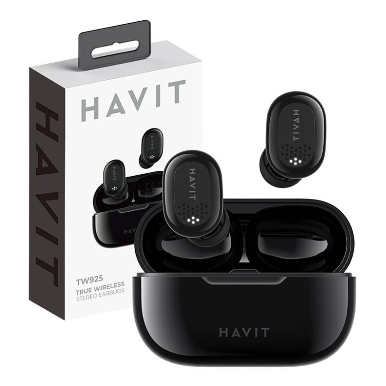 Havit TW925 TWS fülhallgató (fekete) Havit TW925 TWS fülhallgató (fekete)