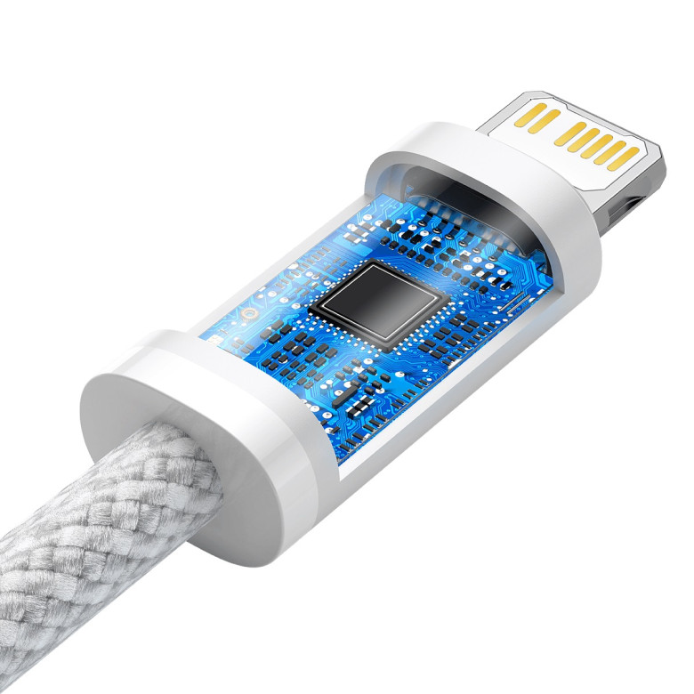 Baseus Dynamic USB-C Lightning kábel 20W, 1m (Fehér) Baseus Dynamic USB-C Lightning kábel 20W, 1m (Fehér)