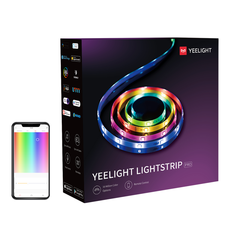 Yeelight Lightstrip Pro okos LED szalag, 2m Yeelight Lightstrip Pro okos LED szalag, 2m