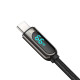 Baseus kijelzőkábel USB Type-C-hez, 66W, 2m (fekete) Baseus kijelzőkábel USB Type-C-hez, 66W, 2m (fekete)