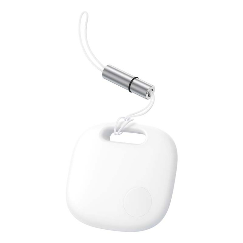 Baseus T2Pro Bluetooth nyomkövető zsinórral (fehér) Baseus T2Pro Bluetooth nyomkövető zsinórral (fehér)