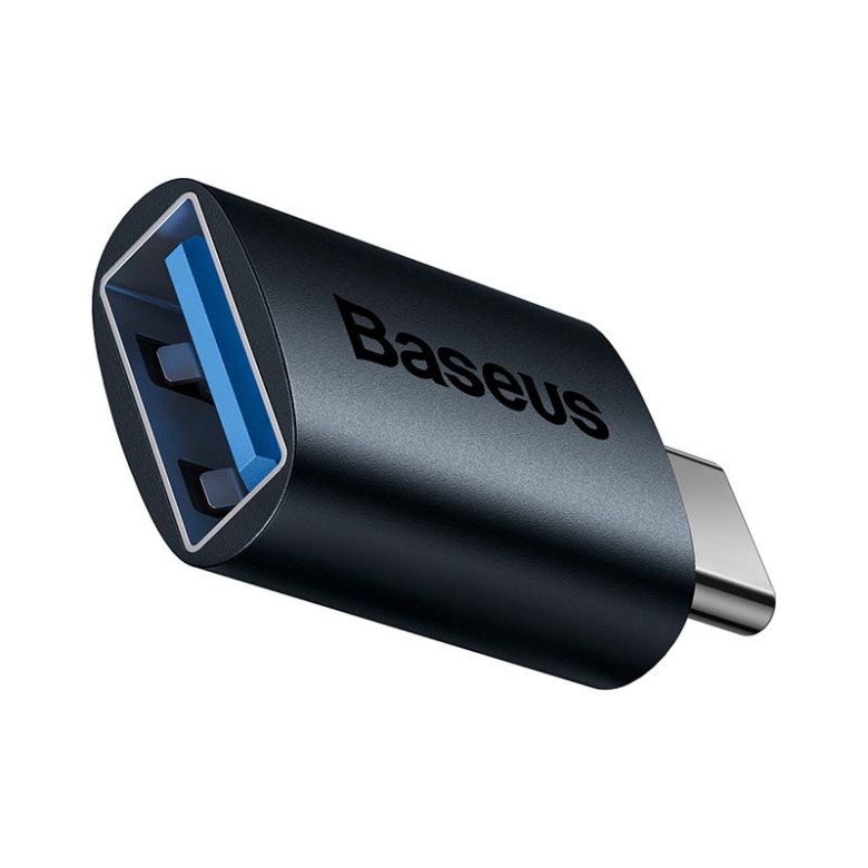 Baseus Ingenuity USB-C – USB-A OTG adapter (kék) Baseus Ingenuity USB-C – USB-A OTG adapter (kék)