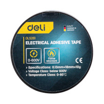 Elektromos szigetelőszalag Deli Tools EDL5261, 10m