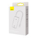 Baseus Lite Sorozat Hub 6 az 1-ben USB-C - 2x USB 3.0 + USB-C PD + HDMI + SD/TF (fekete)
