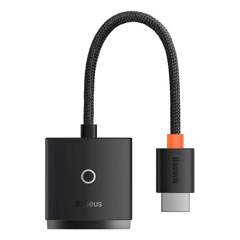 Baseus Lite Series HDMI-VGA adapter (fekete) Baseus Lite Series HDMI-VGA adapter (fekete)