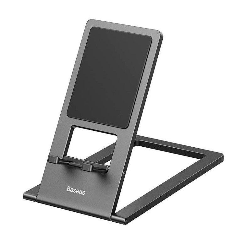 Baseus fém telefon/táblagép tartó állvány (szürke) Baseus fém telefon/táblagép tartó állvány (szürke)