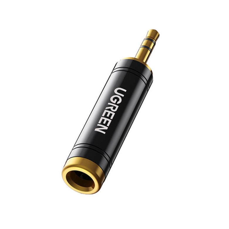 UGREEN 3,5 mm-es jack 6,5 / 6,35 mm-es mini jack adapter (szürke) UGREEN 3,5 mm-es jack 6,5 / 6,35 mm-es mini jack adapter (szürke)