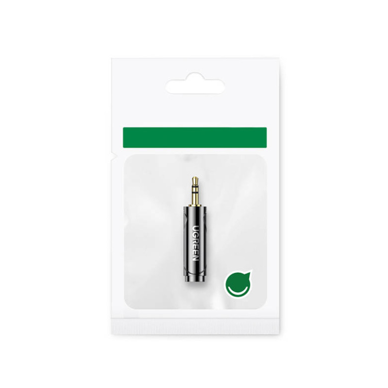 UGREEN 3,5 mm-es jack 6,5 / 6,35 mm-es mini jack adapter (szürke) UGREEN 3,5 mm-es jack 6,5 / 6,35 mm-es mini jack adapter (szürke)
