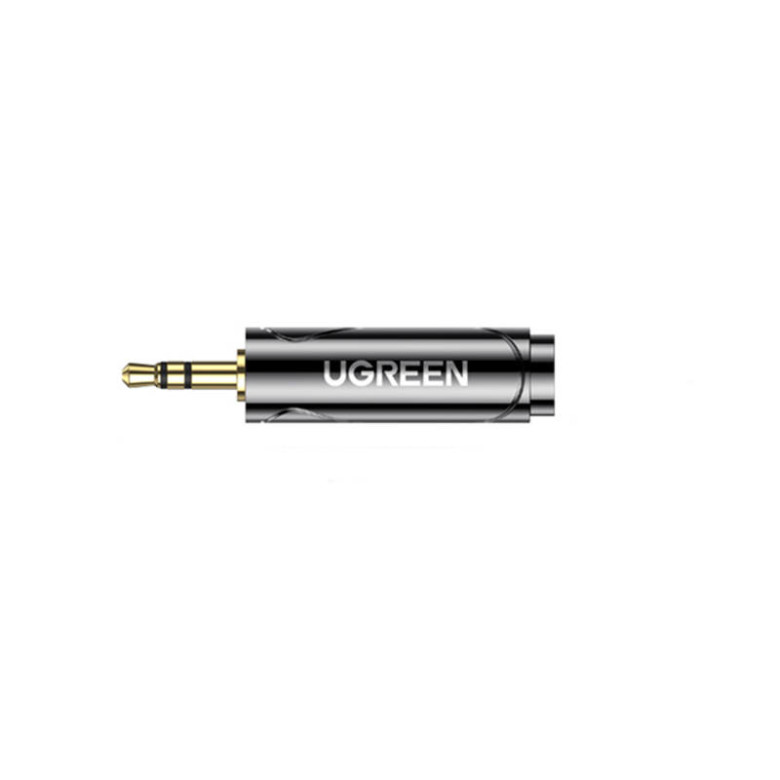 UGREEN 3,5 mm-es jack 6,5 / 6,35 mm-es mini jack adapter (szürke) UGREEN 3,5 mm-es jack 6,5 / 6,35 mm-es mini jack adapter (szürke)