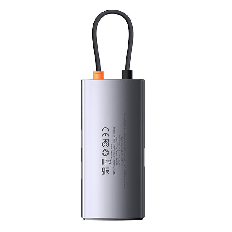 Baseus Metal Gleam Series 4 az 1-ben hub, USB-C - 3x USB 3.0 / Ethernet RJ45 Baseus Metal Gleam Series 4 az 1-ben hub, USB-C - 3x USB 3.0 / Ethernet RJ45